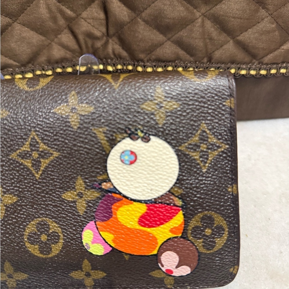 Louis Vuitton Monogram Canvas Panda Porte Monnaie Zip Wallet - Picture 6 of 16